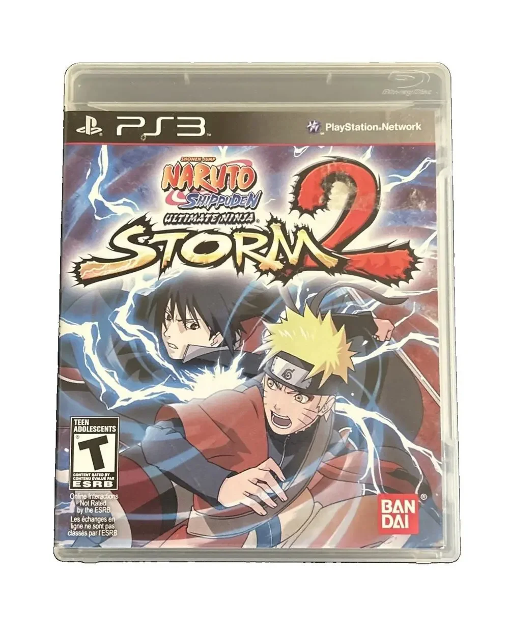 Naruto Shippuden Ultimate Ninja Storm 2 PlayStation 3 PS3 CIB Very Good